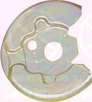 Splash Panel, brake disc KLOKKERHOLM 9035371
