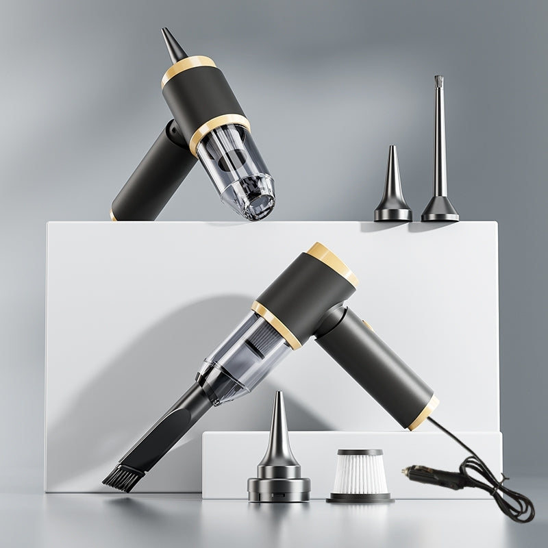 Car Vacuum Cleaner with High Suction Power - Portable Auto Cleaning Tool