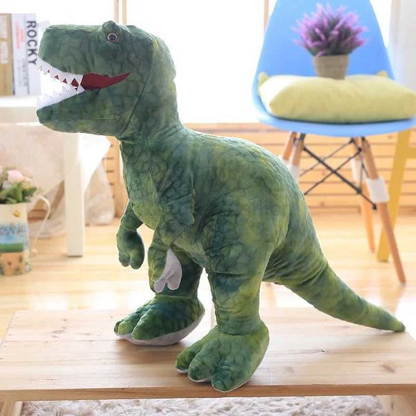 Hot 50cm-80cm Cute Simulation Dinosaur Plush Toys Stuffed Animals Plush Dinosaur Pillow Tyrannosaurus Rex Dolls Boys Girls GiftsB270720