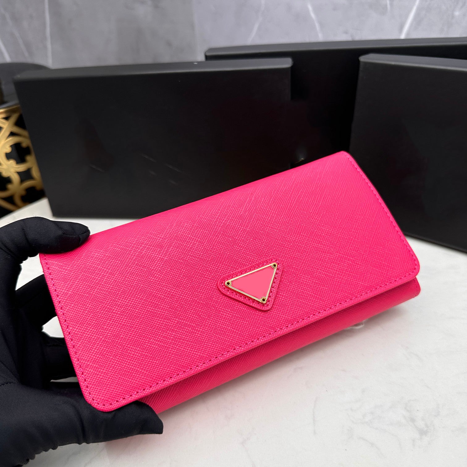 Wallet Designer Woman Card Holders Coin Pouch High Quality Leather Interior Zipper Pocket Coin Pocket With Box Long Wallet Cardholder Card Wallets D