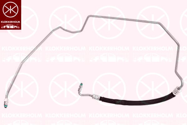 Hydraulic Hose, steering KLOKKERHOLM 90473503