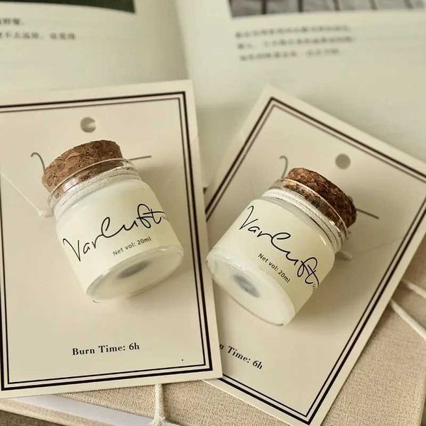 Portable Scented Candle Mini Travel Outfit Ocean Wood Aromatherapy Candles Cup Wedding Souvenirs Fragrance Gifts Home DecorationC241214