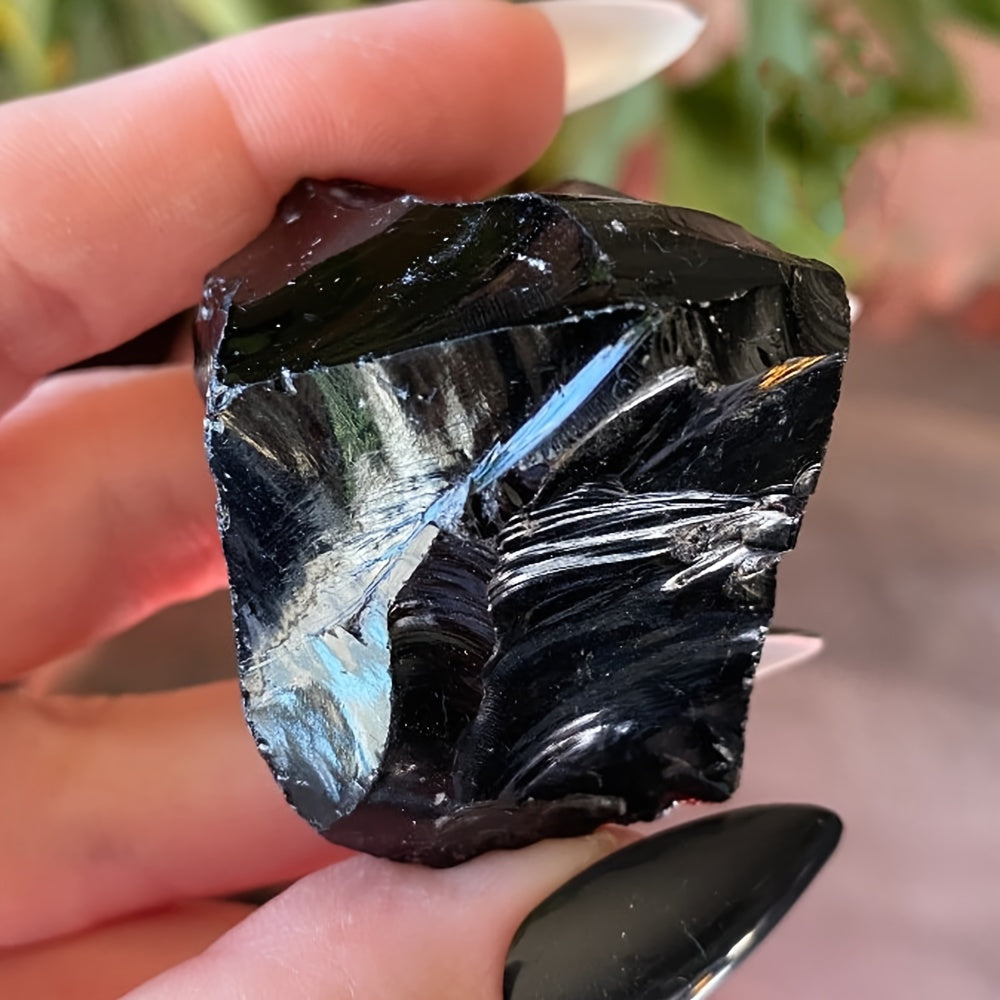 TEMU 1-71oz Large Stone – Rough Crystal For Home Decor, Polished Glossy Surface, Natural Interior Decoration, Solid Form, | Crystal Decor | Vibrant