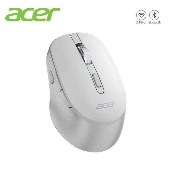 2.4G Wireless Mouse Bluetooth 5.0 Rechargeable 1600DPI 7 Buttons 3D Roller Mice Ergonomic Office Mouse for Computer Laptop PC Y240820