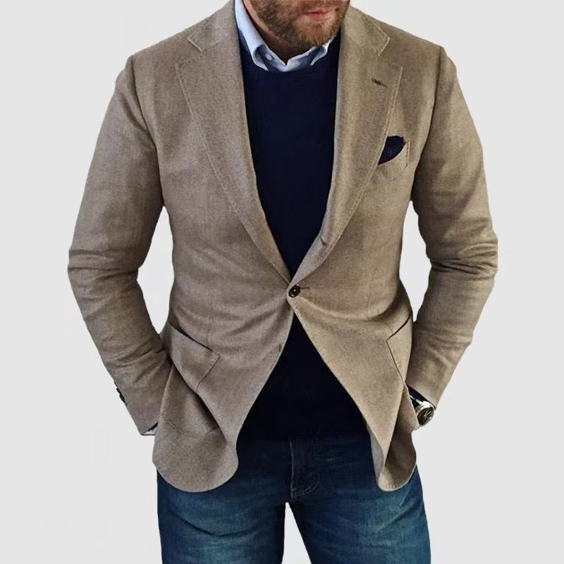 k1117 Three-Piece Business Suit - Elegant Groom & Best Man Attire