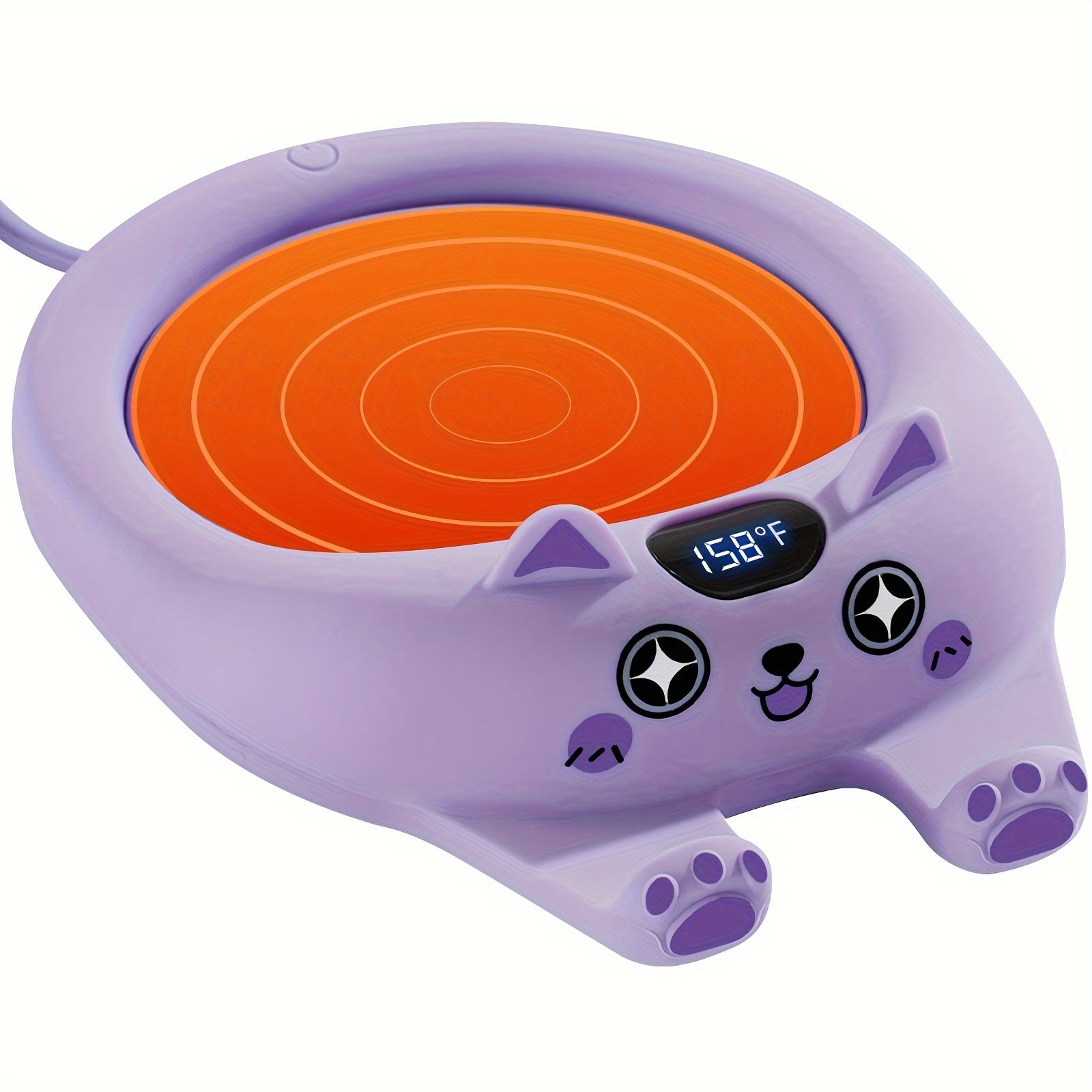 TEMU Pusee Auto Shut Off, 3 Temp Coffee Warmer For Desk, Candle Warmer Plate Melt Releases Scents, Enjoy Your Warm Coffee Tea, Coffee Gifts For Women