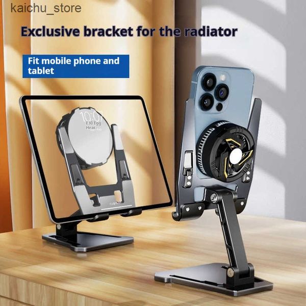 Cell Mounts Holders Alloy Plastic Folding Cooler Bracket IPad Mobile Phone Tablet Universal Stand Holder Specific for Semiconductor Radiator
