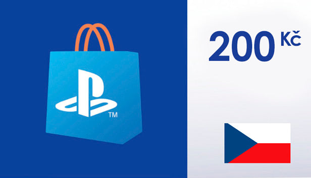 PlayStation Network Card 200 K&#269; - PSN Czech Republic