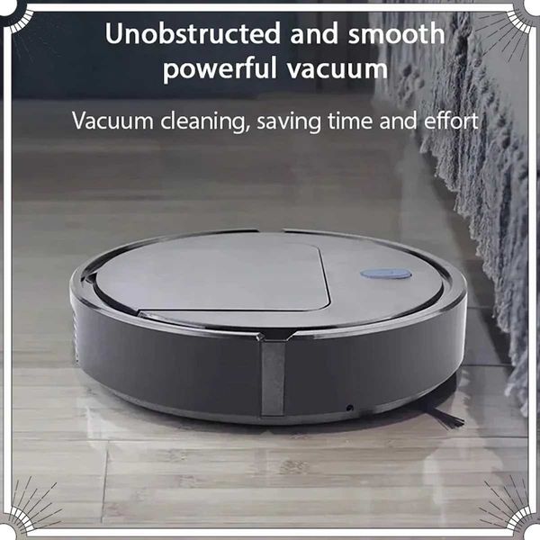 Robot Vacuum Cleaners Ultra thin vacuum cleaner automatic three in one intelligent wireless cleaning wet and dry cleaning machines for house