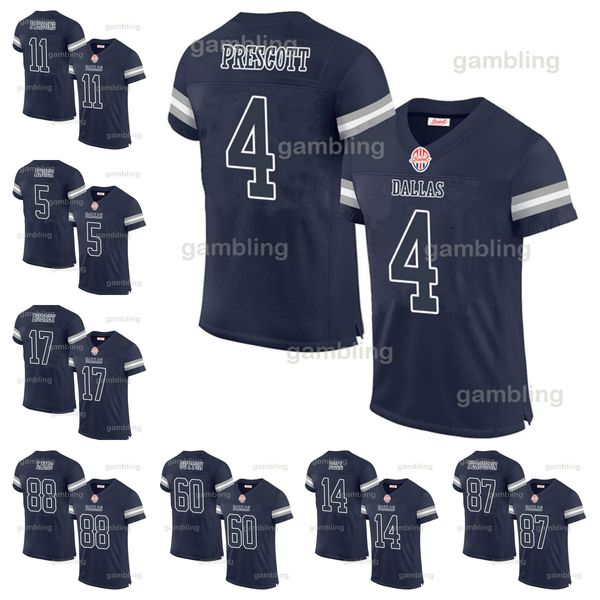 Men-Youth Football Jersey Jaylon Smith 88 Cee DeeLamb Digg Parson19 Amari Cooper 90 Demarcus Lawrence navy jersey Wholesale Custom Stitched
