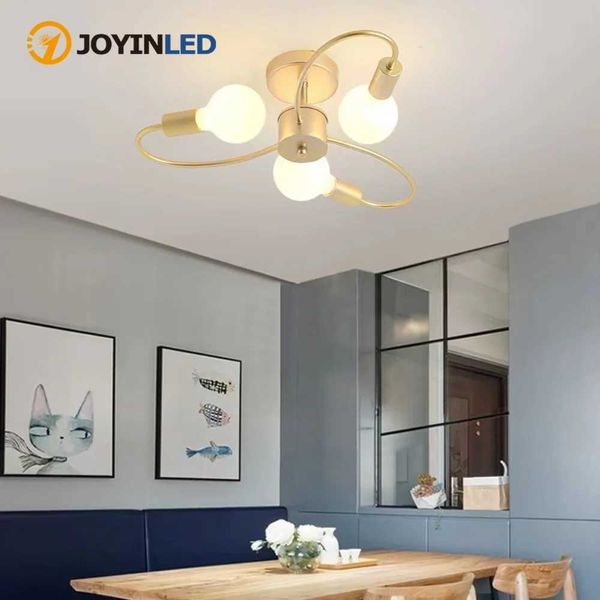 3 Heads Modern Artificial Satellite Pendant LampsWithout BulbBedroomKitchenLiving RoomCorridor Pendant LampCeiling Lamp Y240802