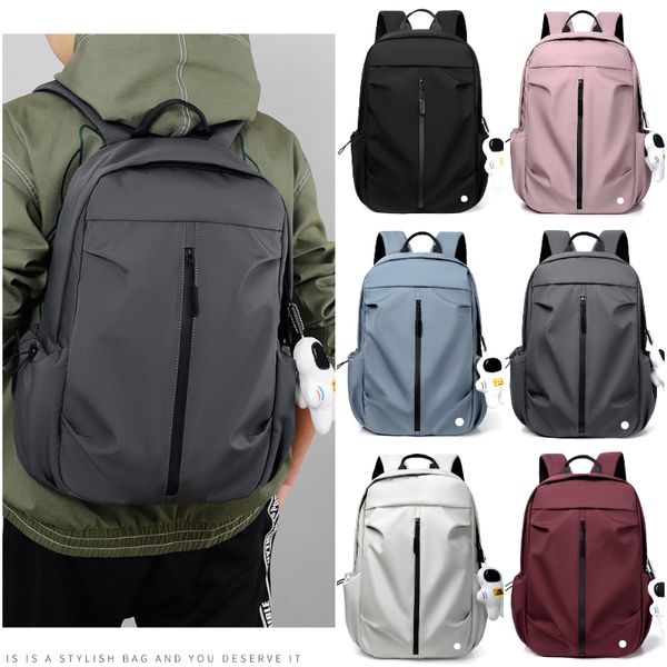 9399 Women Mens Bags Laptop Backpacks Gym Outdoor Sports Computer Shoulder Pack Travel Students School Bag Waterproof Teenagers Backpack Han