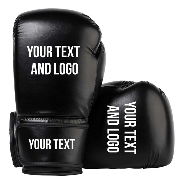 Customized Boxing Gloves Personalized Name PU Sanda Training Glove Kickboxing Punching Bag Gloves Accories for Men WomenXJ241028