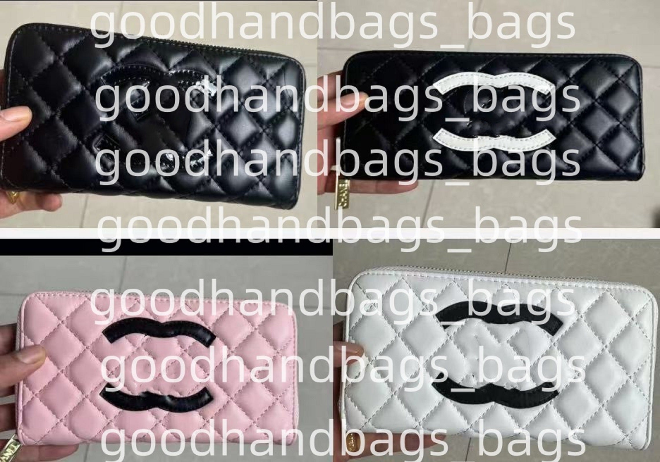 Hight quality Designer Wallets Women Luxurys Bag Clutch Check Purse Double Letter zipper Wallet Long Holders Coin Purse Shows Exotic Clutch Card Cas