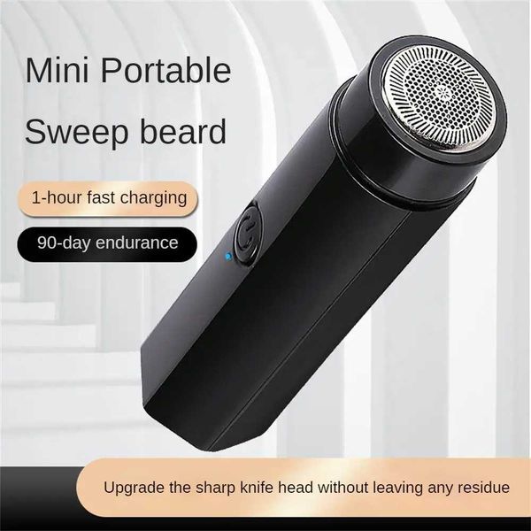 Electric Shaver Electric Shaver Men Travel Mini Steel Cannon Shaving Shaver Portable Electric Shavers Sharp Razor Compact Convenient Hot Sel