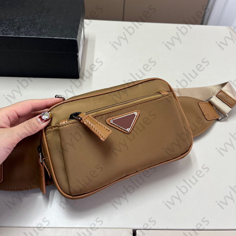 5 Colors Womens Designer Nylon Waist Bag For Men Fanny Packs Luxury Belt Bag Classic Designers Chest Bag Bumbag
