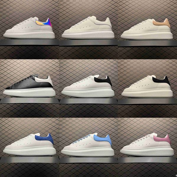 designer woman shoe leather lace up men fashion platform sneakers white black mens womens luxury velvet suede casual shoes 3546