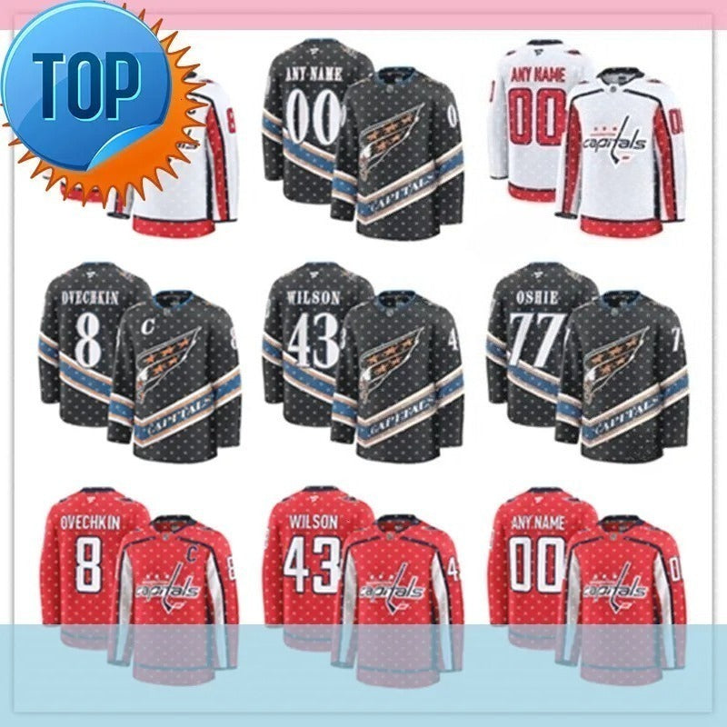 Dylans Strome Capital Hockey Jersey Taylor Raddysh Trevor van Riemsdyk Nic Dowd Andrew Mangiapane Brandon Duhaime Matt Roy Jakub Vrana Connors McMic