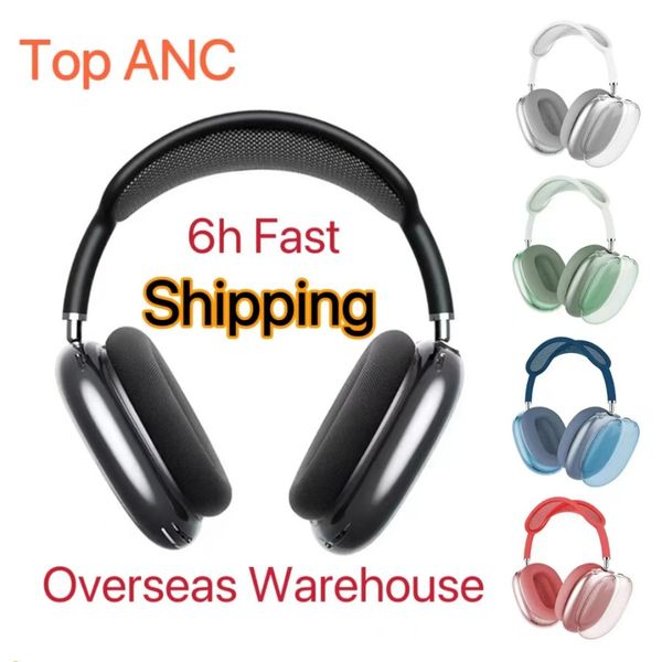 For Apple Max ANC bluetooth Headphone earbuds Accessories Transparent TPU Solid Silicone case AirPod Maxs Noise Cancelg Headset cover Case