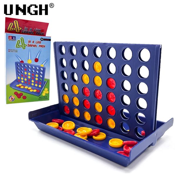 Other Toys UNGH Four In A Row Bingo Chess Connect Classic Family Board Game Toys Fun Educational Toy for Kids Children Entertainment Game 23