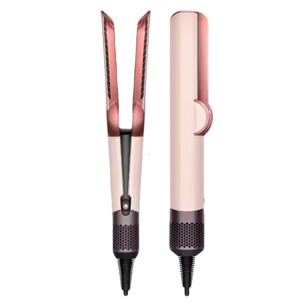 2024 2 in 1 Dryer + Straighteners Hair Curlers Professional Straightener Ceramic Flat Iron Straightening Curg HT01 HS06