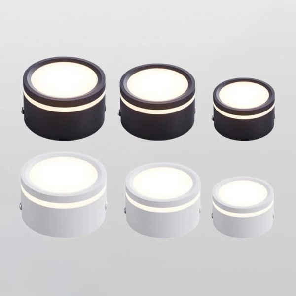 Dimmable Surface Mounted LED Downlights 7W 9W 12W 15W 18W SMD5730 Chip Ceiling Lamp Spot Light AC90~260V For Home illumination