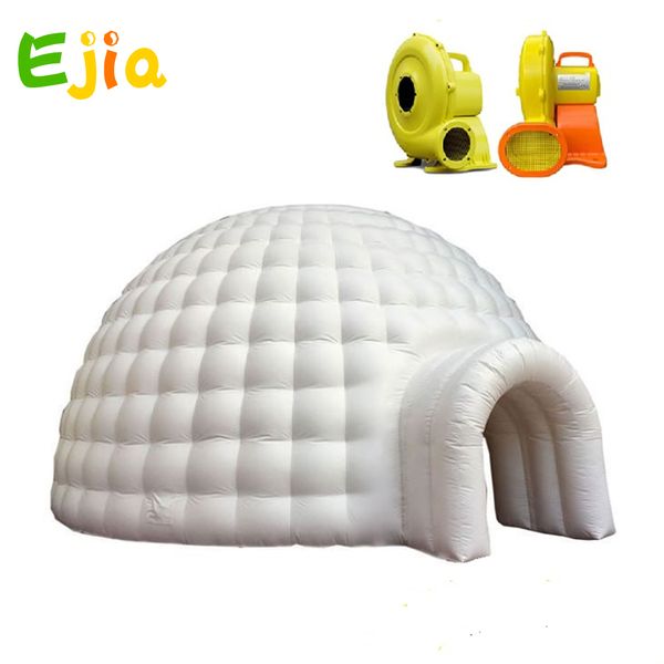 For Outdoor Activities Decoration - Advertising Event Commercial Inflatable igloo party Tent Giant Inflated White Wedding Igloo Toys