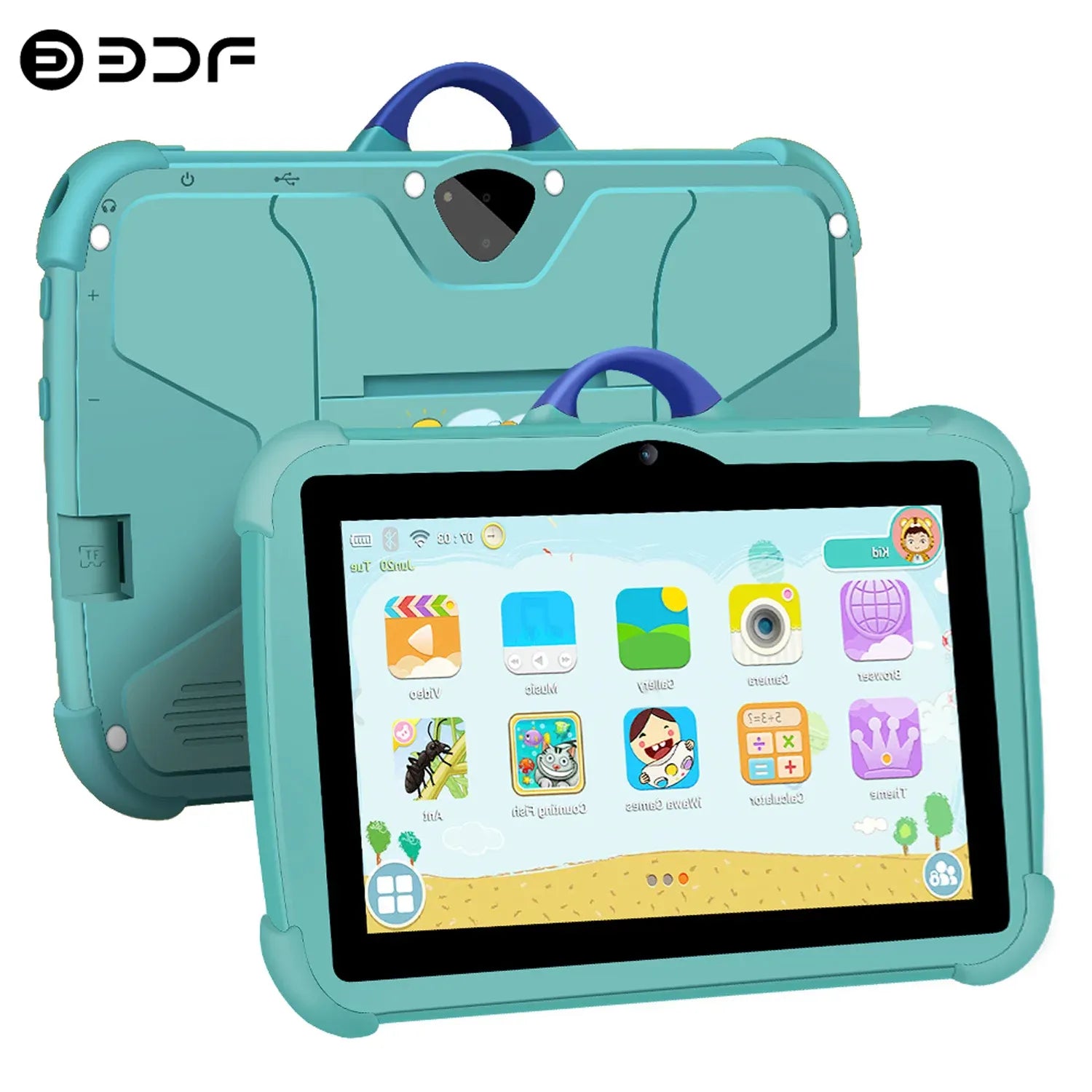 7 Inch android 9.0 Google Learning Education Games Kids&#039; tablet Quad Core 4GB RAM 64GB ROM 5G WiFi Tablets Cheap Simple Children&#039;s Gifts