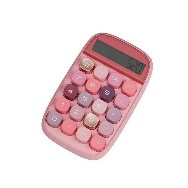 Dopamine High Beauty Sugar Calculator Portable Creative Student Office Accounting Flexible Keyboard Calculator Workstation M240831