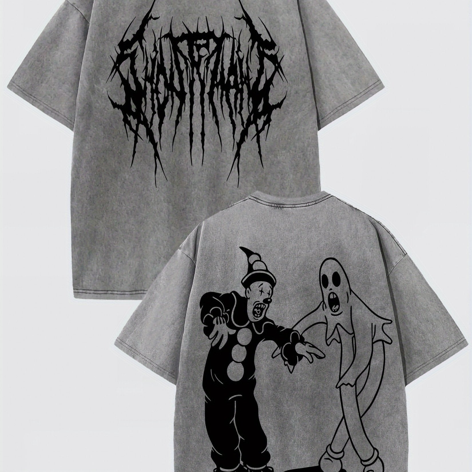 TEMU Kendim Sectim Clown Print Hoodie, Couple Halloween Hoodie, Halloween Theme, Men's, Women's Hoodie, Casual, Stylish, Versatile, Commuter, Sports,