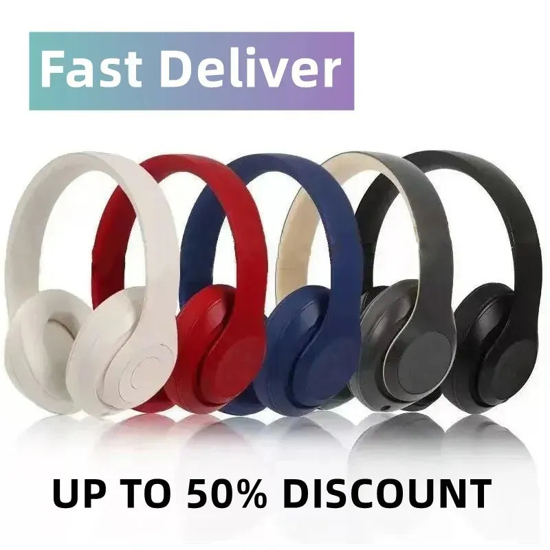 Headsets 3 Headphones Earphones Bluetooth Noise Cancelg Beat Headphone Sports Headset Head Wireless Mic Headset11