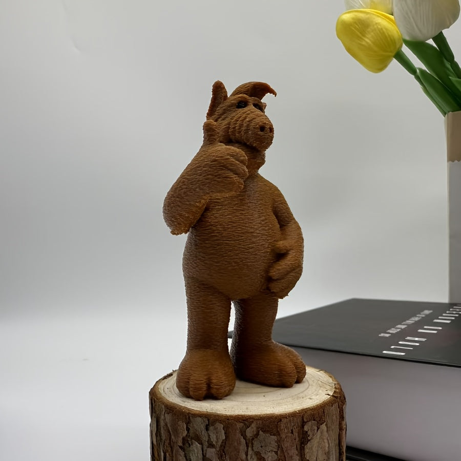 TEMU 3d Printed Statue - Durable Plastic Home Decor, Desktop Ornament For Halloween, Christmas, Easter, Thanksgiving - No Electricity Needed, Living