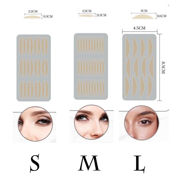 120Pairs Invisible Eye-Lifting by Sticker Invisible Eye-Lifting Stickers Double Eyelid Lift Tape Sticky Eyelid Beauty Tool