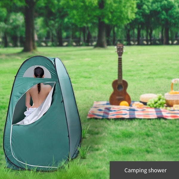 Portable Outdoor Pop-up Toilet Tent Beach Shower Privacy Shelter Tent Dressing Fitting Room New