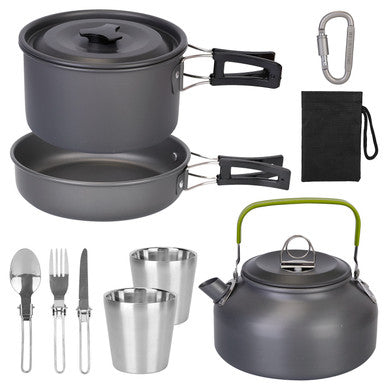 LakeForest® 12-Piece Camping Cookware Set