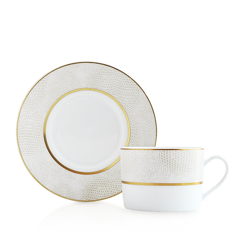 Bernardaud Sauvage White Tea Saucer