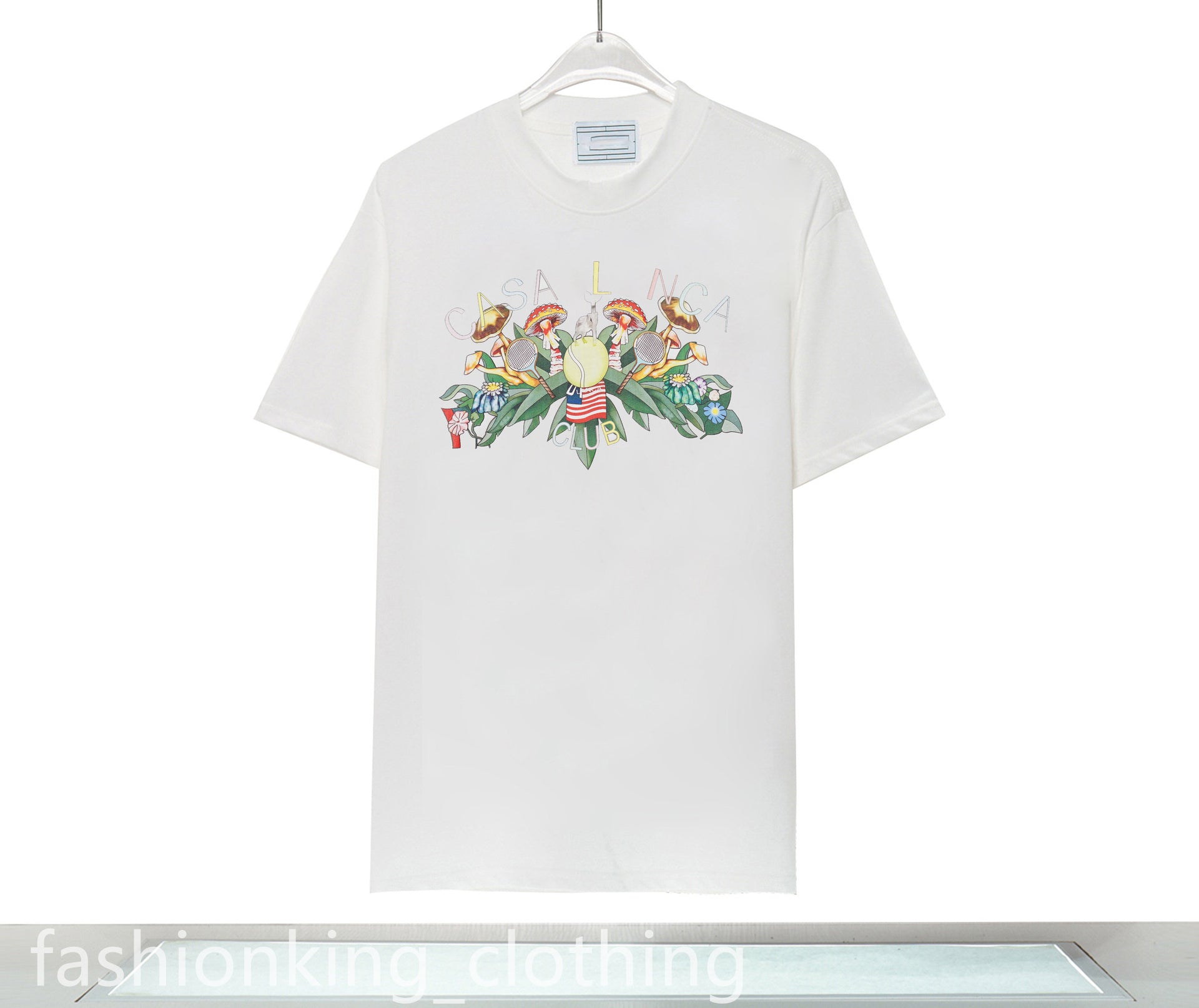 Tshirts T Shirt Kith Tees Tops Summer Designer Shirt Men Designer Clothes Tshirts Man Casual Letter Print Shirt Luxury Clothing Fashion Shorts Sleev
