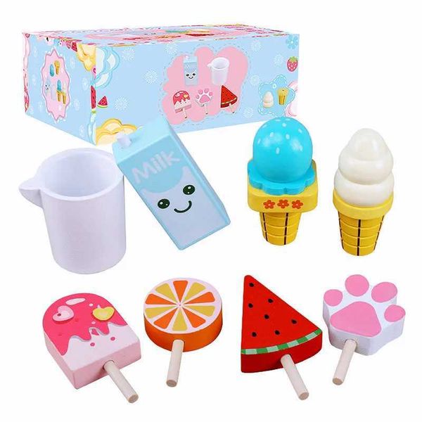 Kitchens Play Food Kitchens Play Food Childrens simulated food kitchen toys wooden ice desserts simulated food kitchen games WX5.21635241