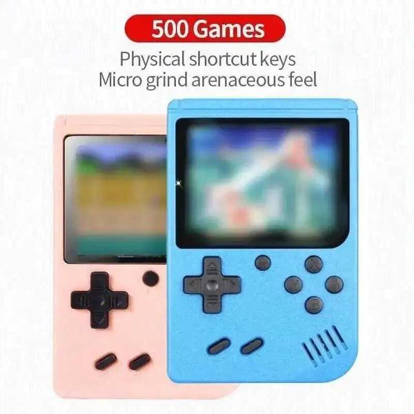 Game machine Retro Portable Mini Handheld Video Game Console 8 Bit 3.0 Inch Color LCD Kids Color Game Player Built in 500 Games Z241102