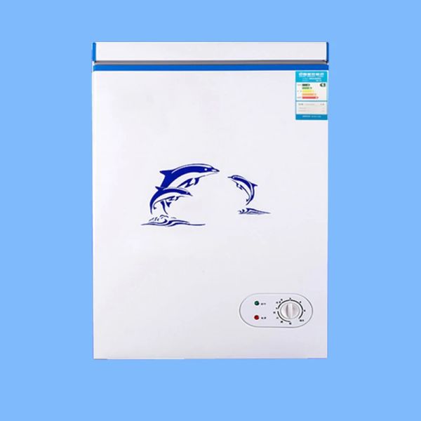 43L Freezer Refrigerator Mini Fridge Vertical Commercial Home Use Mixed Deep Freezer Cabinet Congelador Container 220V-50Hz