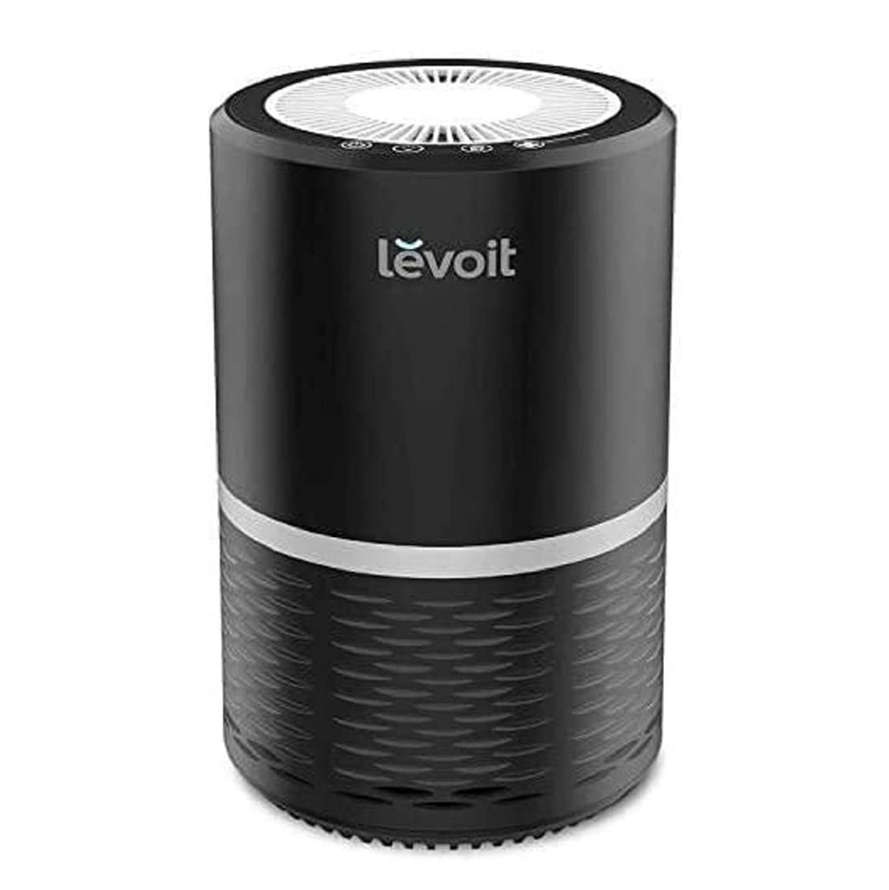 LEVOIT Air Purifier for Home, H13 True HEPA Filter for Smokers, Smoke, Dust, Mold, and Pollen in Bedroom 1 pack, Black