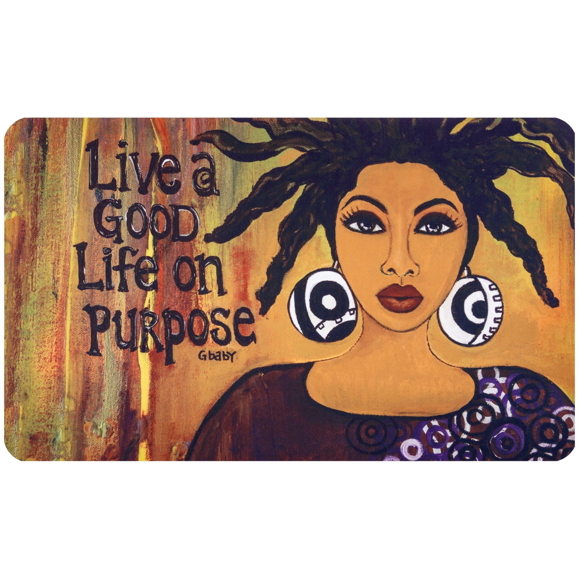 Shades Of Color Floor Mat - Live a Good Life