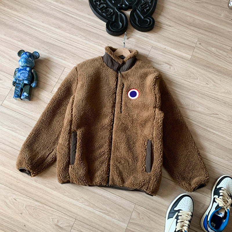 Designer Tech Fleece Women Jacket Tech Fleece Cotton stand collar Tech Fleece Sweater Letter Fur Sport Draw rope 4 colors to choose xl xxl