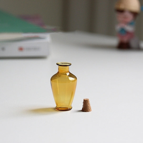 Ornements de vase à fleurs séchées en verre