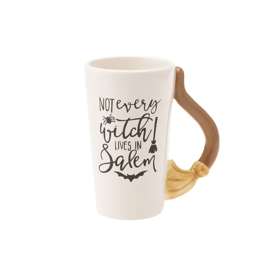 Karaca Broom Dolomite Mug, 470ml, Multi