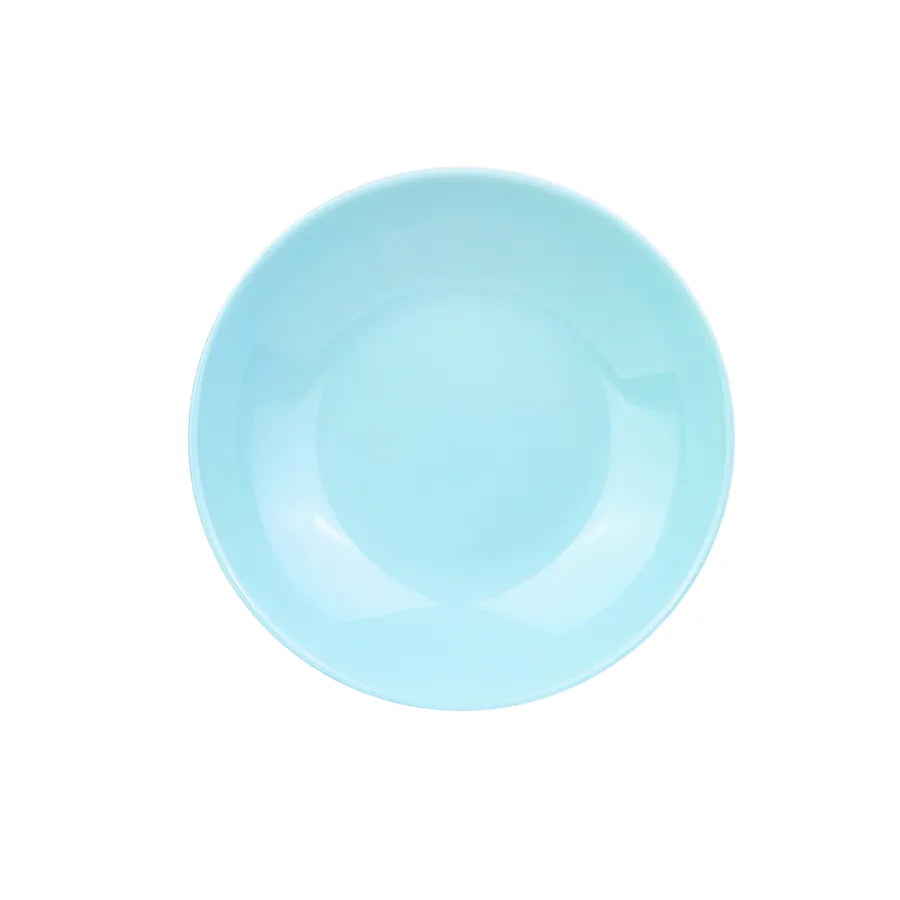 Karaca Swan Opal Glass Pasta Bowl, 20cm, Mint