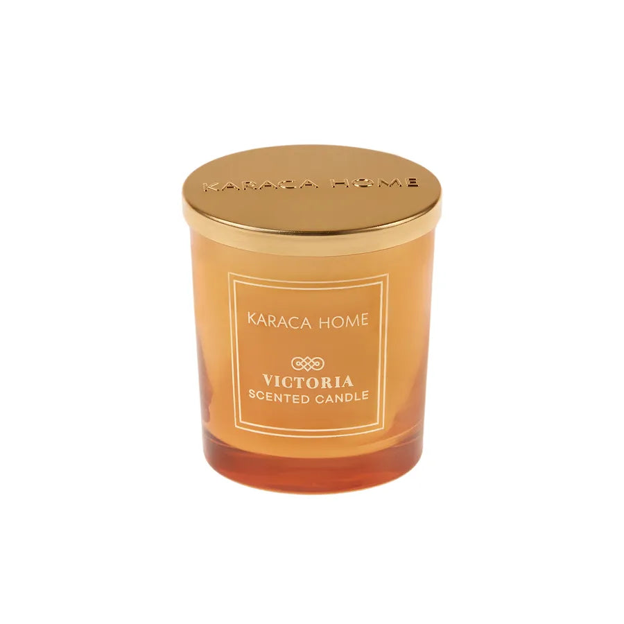 Karaca Home Victoria Scented Candle, 140g, Amber