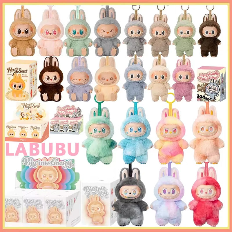 Ins Bestseller Popmart Labubu Blind Box The Monsters Anime Figure Dolls Vinyl Plush Toy Birthday Gifts Wholesale Retail