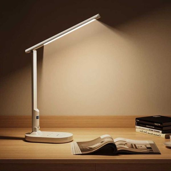 Convenient and Portable LED Desk Lamp with Eye Protection - Foldable and USB Rechargeable for Bedroom Bedside Table - AdjustableT250116