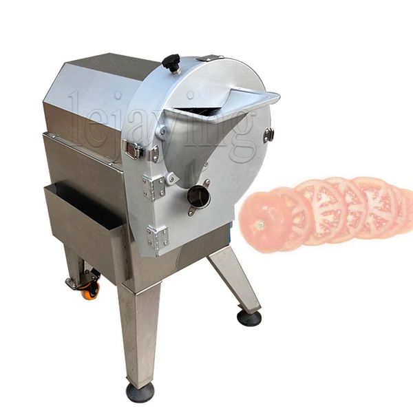 Vegetable Cutting Machine Electric Slicer Cabbage Chilli Potato Onion Cutter Machine Automatic Vegetable Shredder Machine